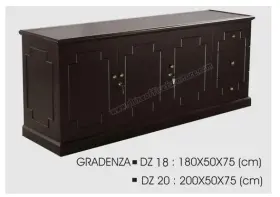 Meja Kerja Kantor DZ - 18 <br>DZ - 20  credenza_dz_19_dz_20_melamic