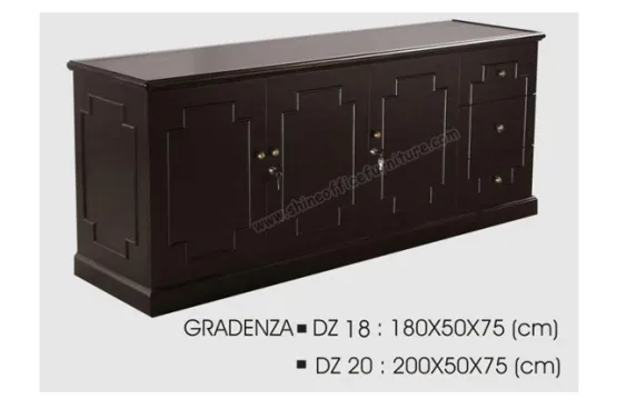 Meja Kerja Kantor DZ - 18 <br>DZ - 20  credenza_dz_19_dz_20_melamic