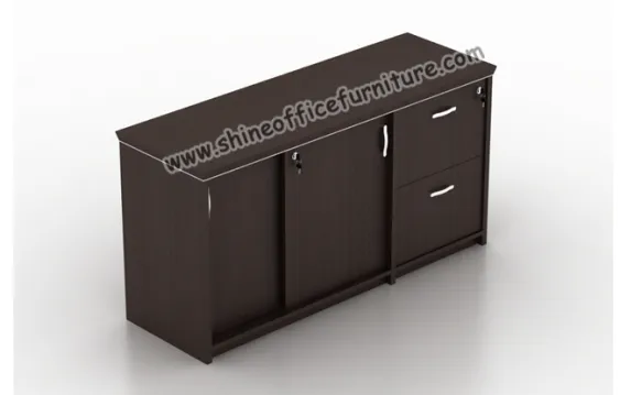 Meja Kerja Kantor Credenza Lumina Executive Modera DRZ 1578 R drz_r_1578