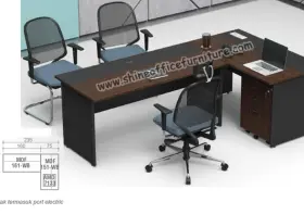 Meja Kerja Kantor Konfigurasi Modera Eco Office eco_office_konfigurasi_l_direktur