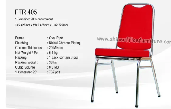 Kursi Kantor Kursi Susun Futura FTR 405 kursi_susun_futura_ftr_405