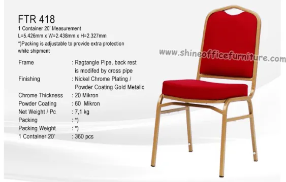Kursi Kantor Kursi Susun Futura FTR-418 kursi_susun_futura_ftr_418
