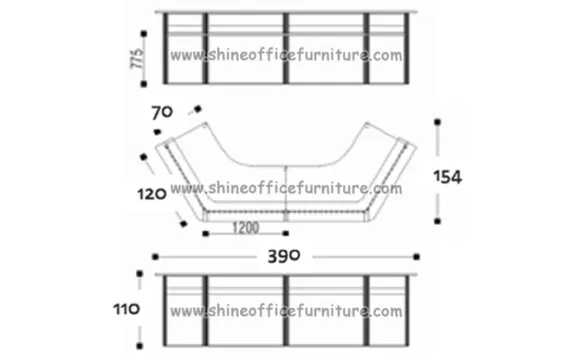 Meja Resepsionis MRTG 1112 mrtg_1112_size_receptionis_modera